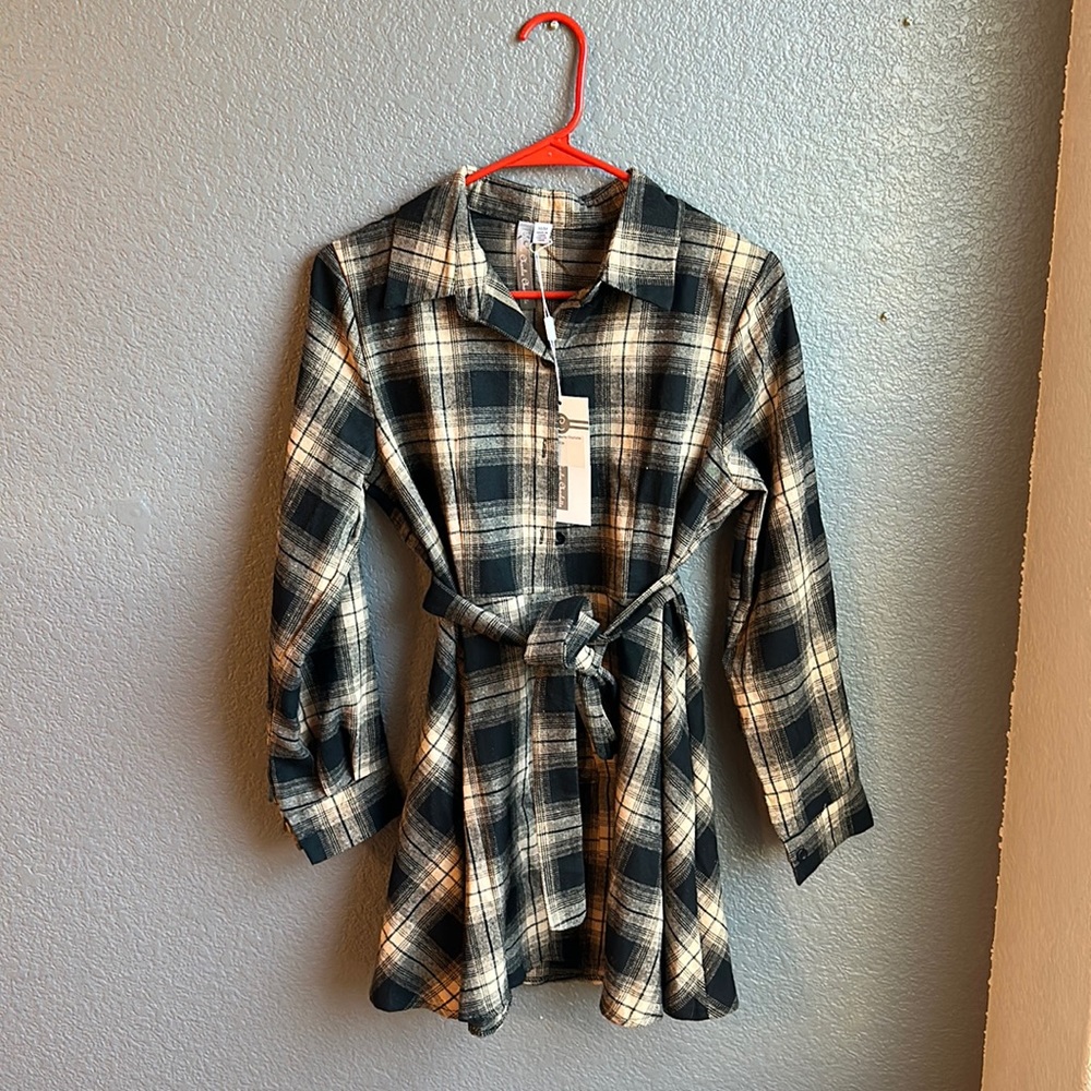 Cute Flannel Dress